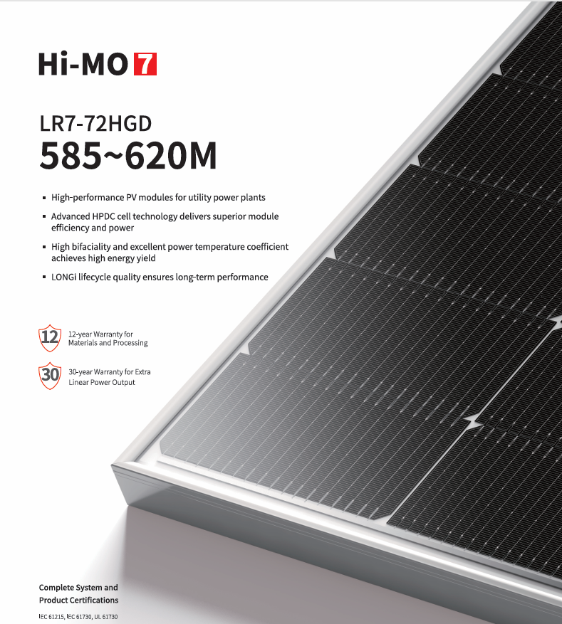 Longi Solar Panel 610W - Affordable Solar in KPK