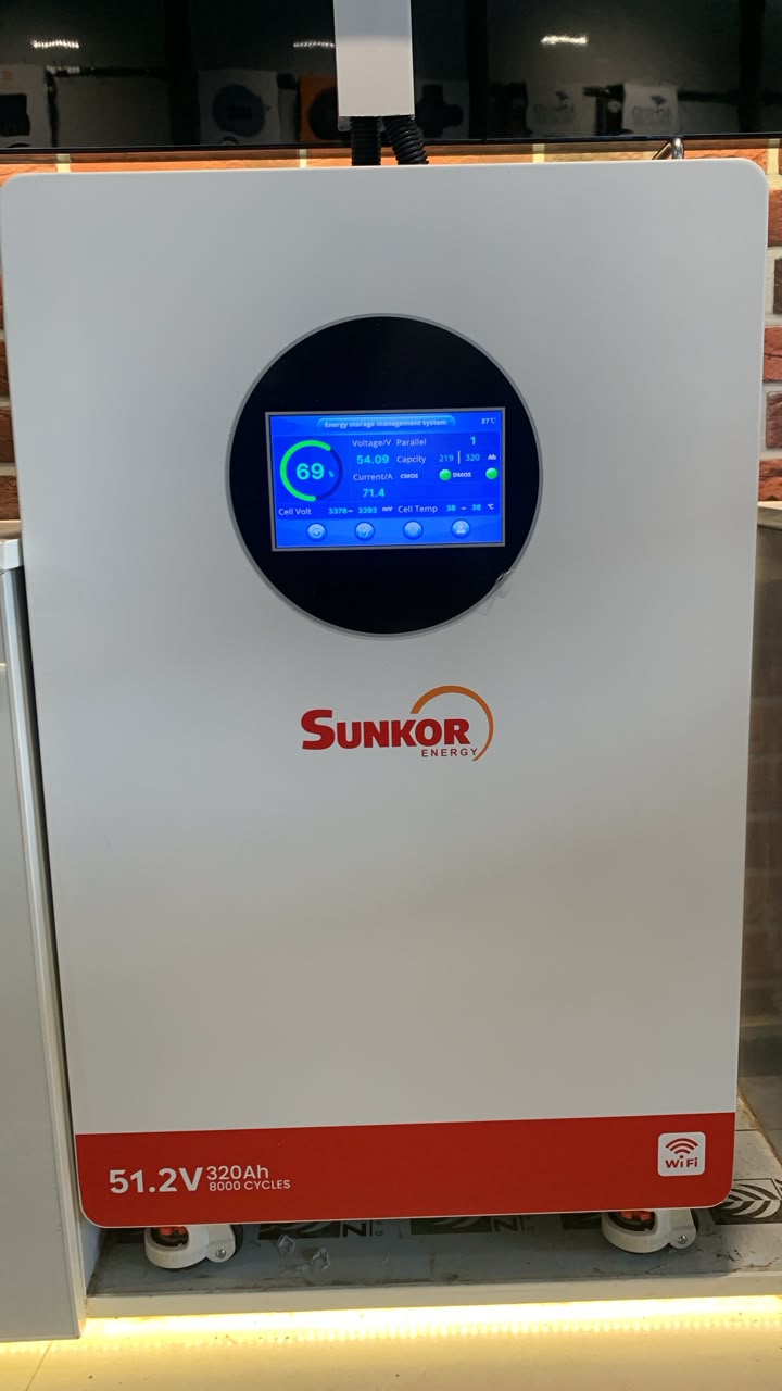 SUNKOR 51.2V 320 Ah