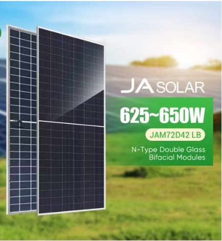 JA Solar 625W N-Type TOPCon Panel