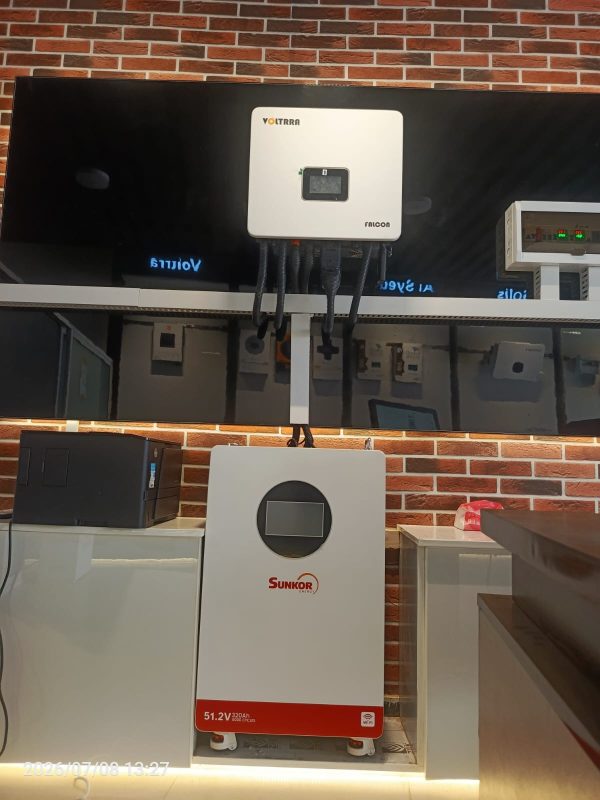 11 KW Solar Hybrid System