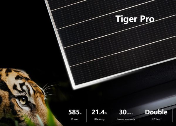 Jinko 645W N-Type TOPCon Panel